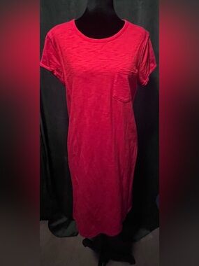 GAP - NWT - Red Pocket T-Shirt Dress Size L